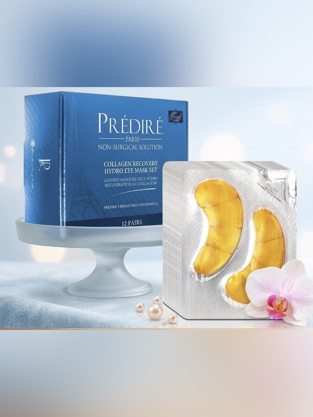 Predire Collagen Recovery Hydro Eye Mask Set (12 PAIRS) ~ Retail $750